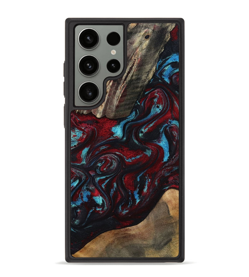 Galaxy S23 Ultra Wood Phone Case - Jordan (Red, 817291)