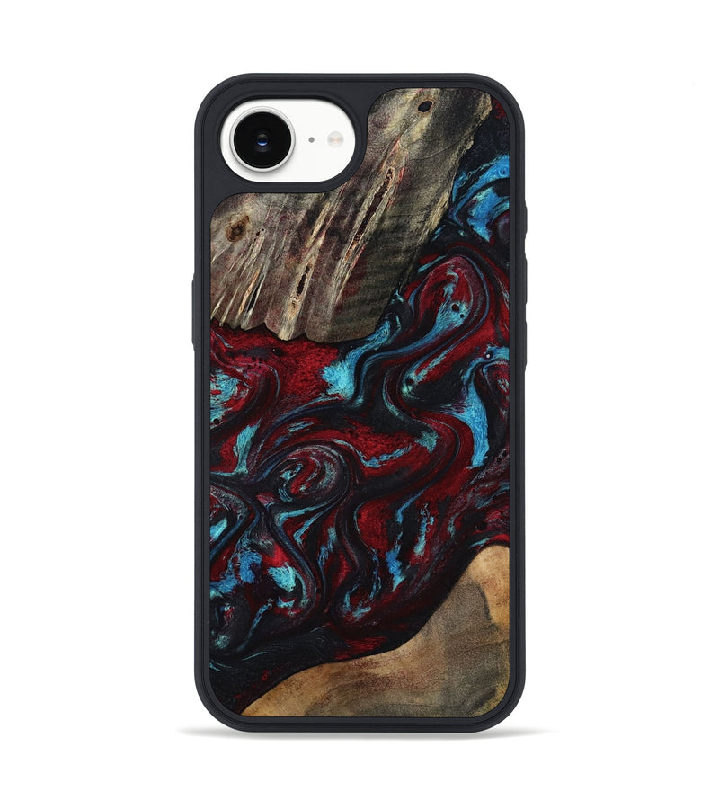 iPhone 16e Wood Phone Case - Jordan (Red, 817291)