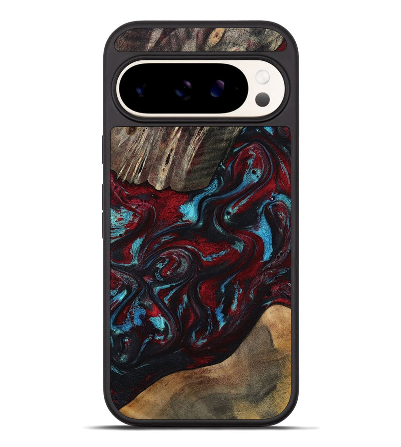Pixel 9 Pro XL Wood Phone Case - Jordan (Red, 817291)