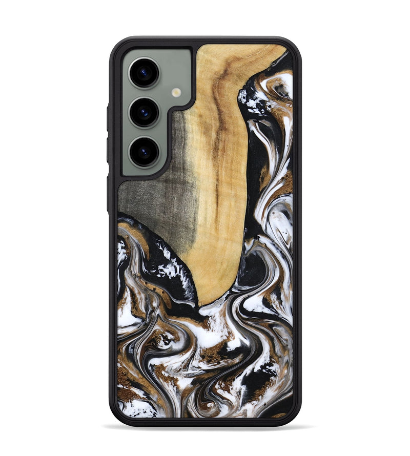 Galaxy S24 Plus Wood Phone Case - Bristol (Black & White, 817292)