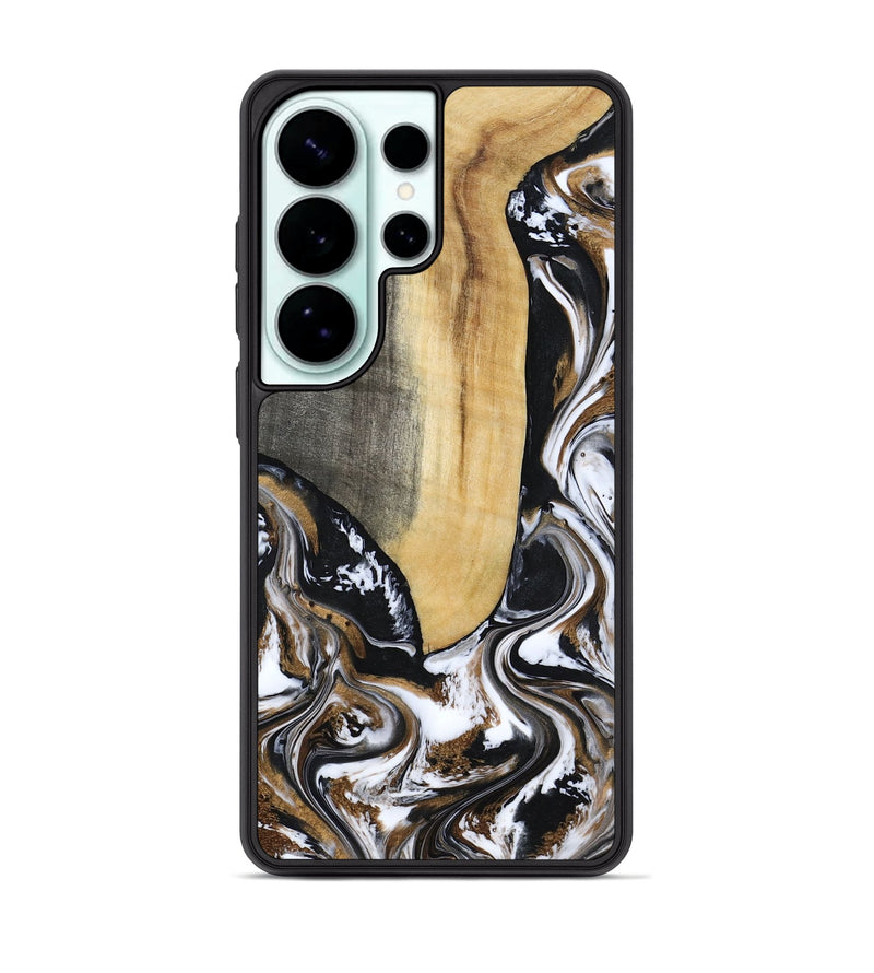 Galaxy S26 Ultra Wood Phone Case - Bristol (Black & White, 817292)