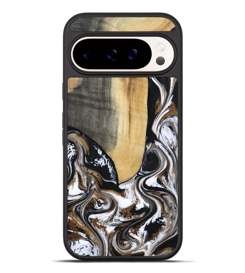 Pixel 9 Pro XL Wood Phone Case - Bristol (Black & White, 817292)