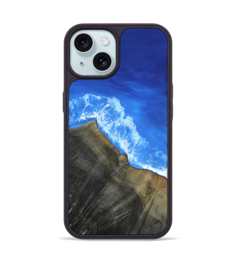 iPhone 15 Wood Phone Case - Debrah (Coastal, 817296)