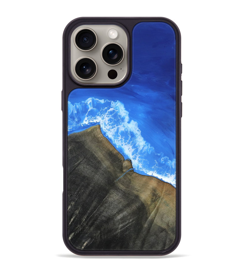 iPhone 16 Pro Max Wood Phone Case - Debrah (Coastal, 817296)