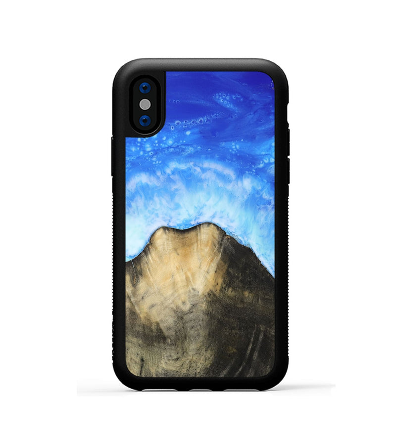 iPhone Xs Wood Phone Case - Sara (Coastal, 817298)