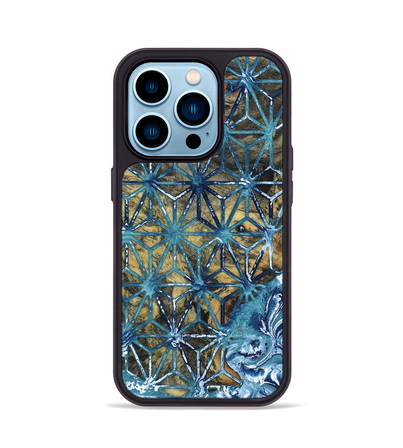 iPhone 14 Pro Wood Phone Case - Dewayne (Pattern, 817301)