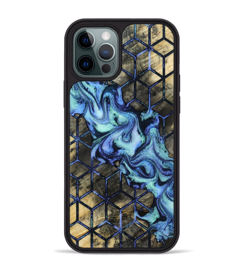 iPhone 12 Pro Max Wood Phone Case - Sudie (Pattern, 817303)