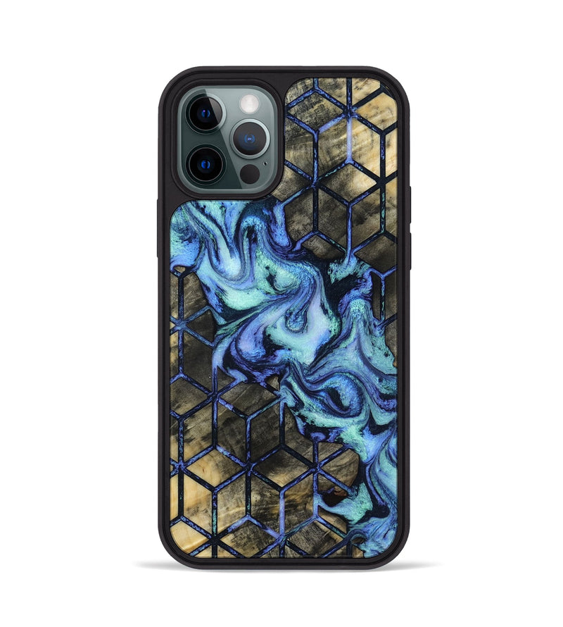 iPhone 12 Pro Wood Phone Case - Sudie (Pattern, 817303)