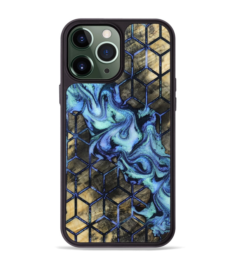 iPhone 13 Pro Max Wood Phone Case - Sudie (Pattern, 817303)