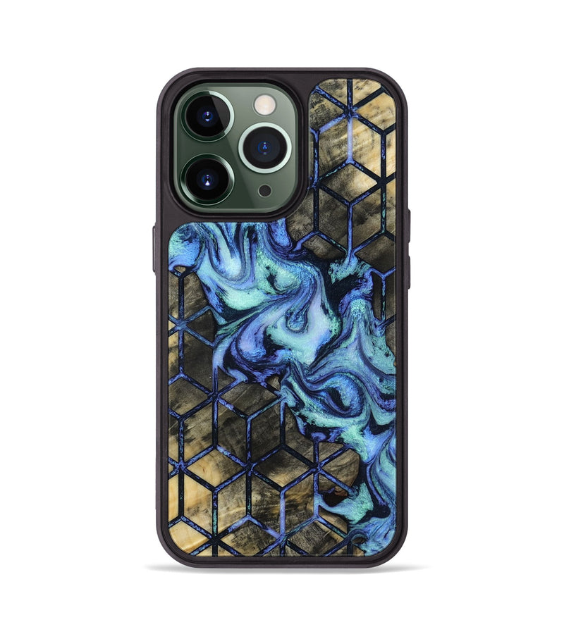 iPhone 13 Pro Wood Phone Case - Sudie (Pattern, 817303)