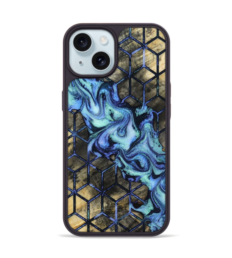 iPhone 15 Wood Phone Case - Sudie (Pattern, 817303)