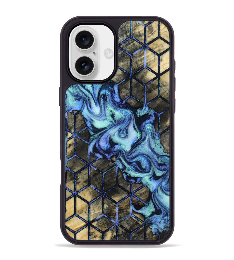 iPhone 16 Plus Wood Phone Case - Sudie (Pattern, 817303)