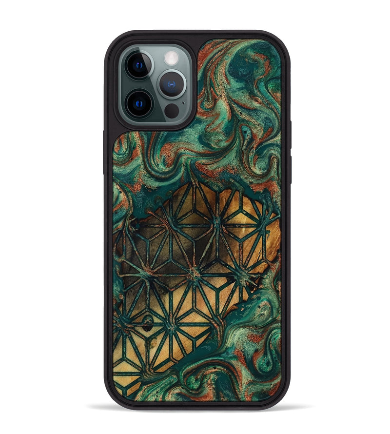 iPhone 12 Pro Max Wood Phone Case - Aileen (Pattern, 817305)