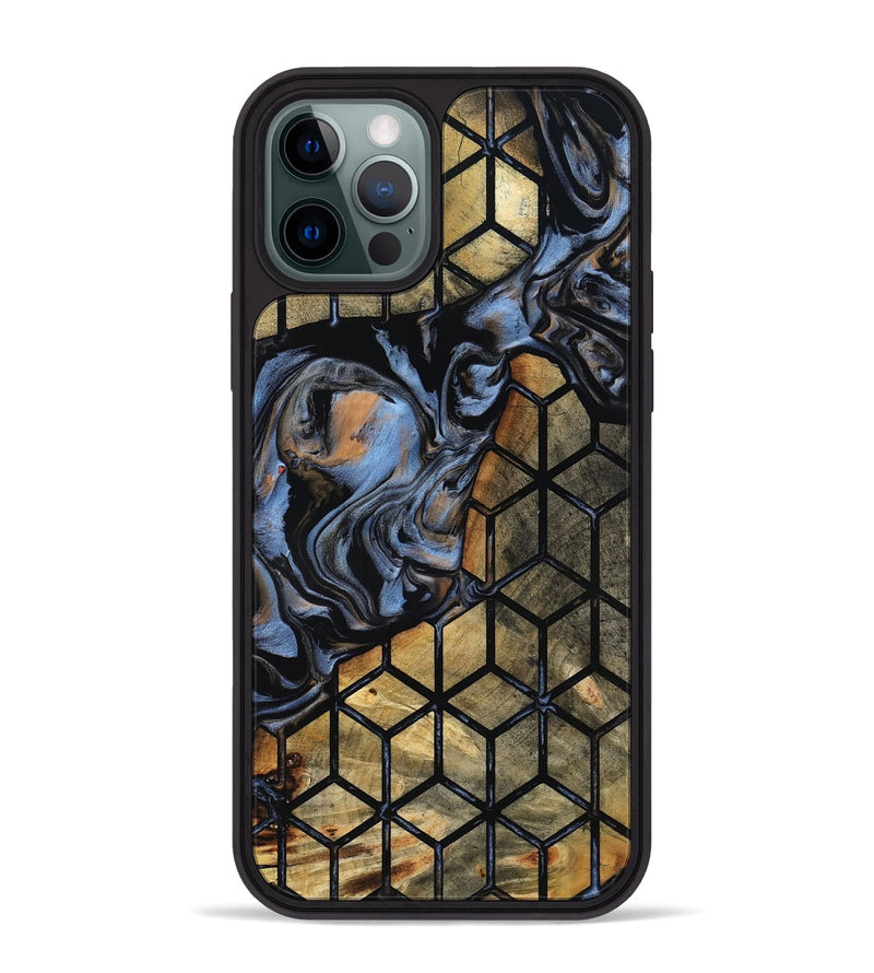 iPhone 12 Pro Max Wood Phone Case - Jocelyn (Pattern, 817307)
