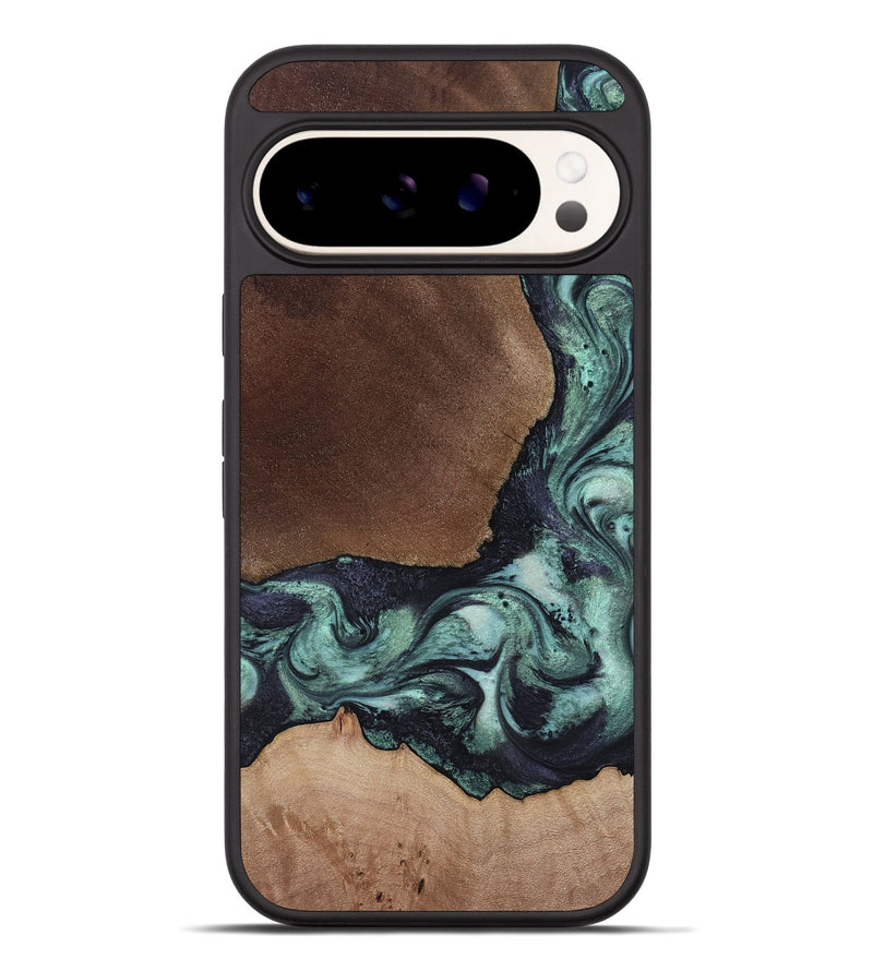 Pixel 9 Pro XL Wood Phone Case - Tanika (Green, 817311)