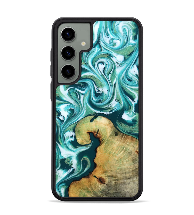 Galaxy S24 Plus Wood Phone Case - Ettie (Green, 817313)