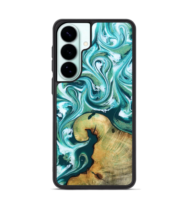 Galaxy S26 Plus Wood Phone Case - Ettie (Green, 817313)