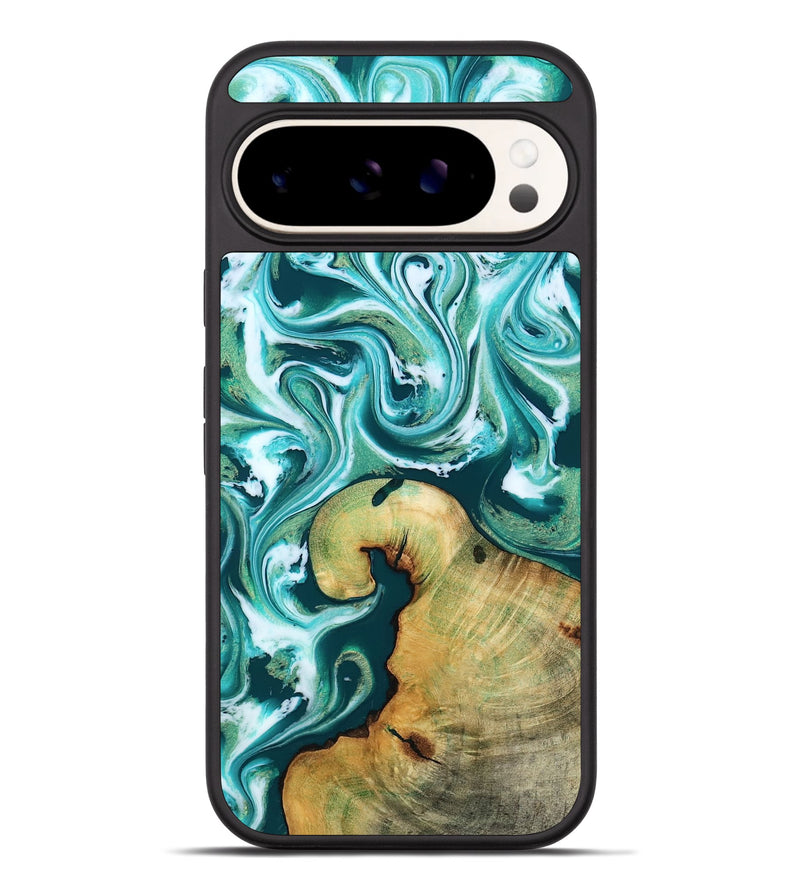 Pixel 9 Pro XL Wood Phone Case - Ettie (Green, 817313)