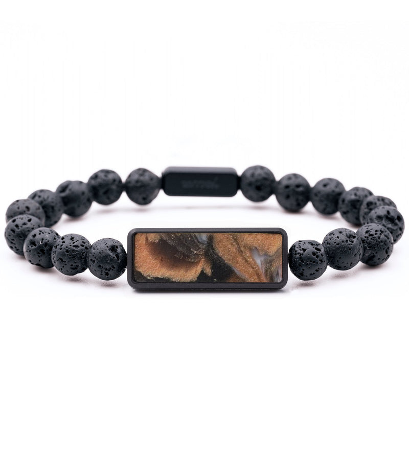 Lava Bead ResinArt Bracelet - Cash (Red, 817336)