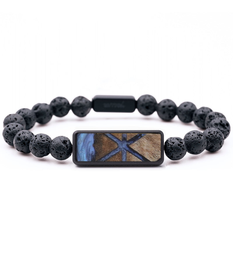 Lava Bead Wood Bracelet - Mckinley (Pattern, 817439)
