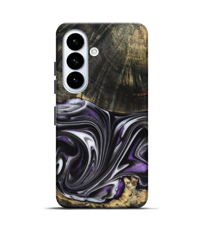 Galaxy S26 Wood Live Edge Phone Case - Axl (Purple, 817470)