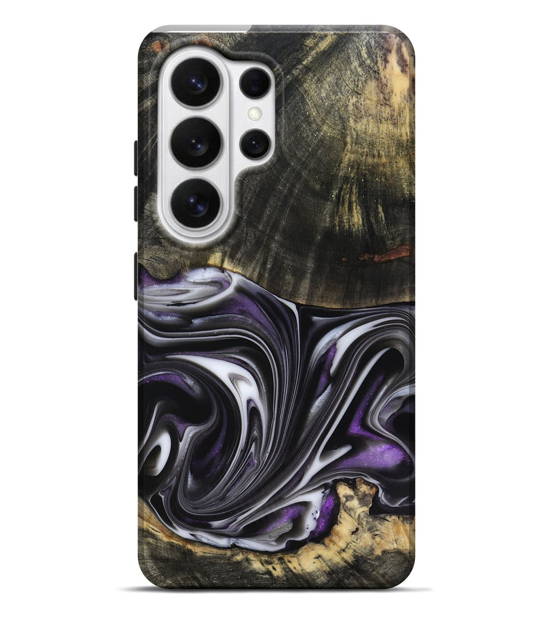 Galaxy S26 Ultra Wood Live Edge Phone Case - Axl (Purple, 817470)