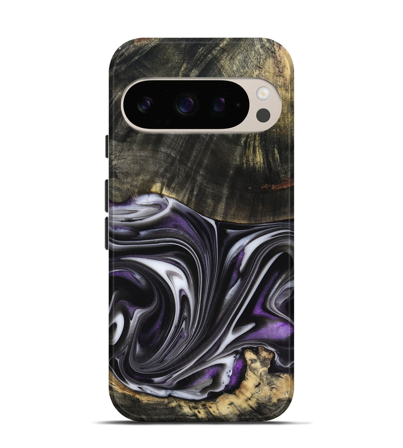 Pixel 10 Wood Live Edge Phone Case - Axl (Purple, 817470)