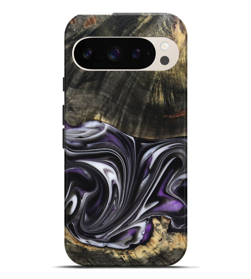 Pixel 10 Pro XL Wood Live Edge Phone Case - Axl (Purple, 817470)