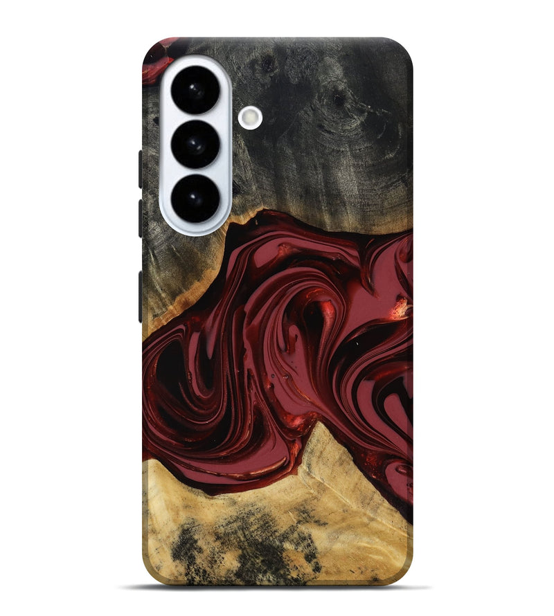 Galaxy S26 Plus Wood Live Edge Phone Case - Besse (Red, 817471)