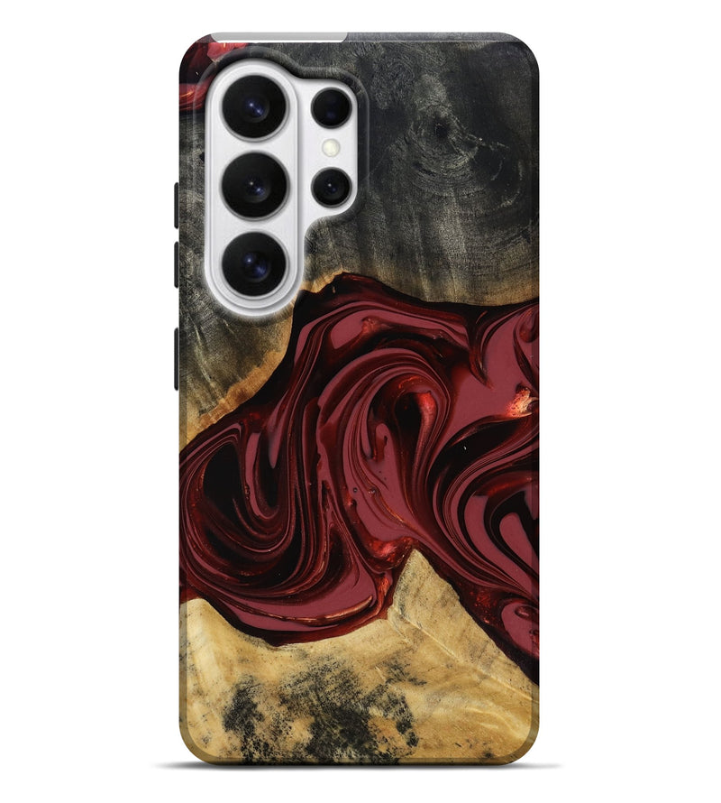 Galaxy S26 Ultra Wood Live Edge Phone Case - Besse (Red, 817471)