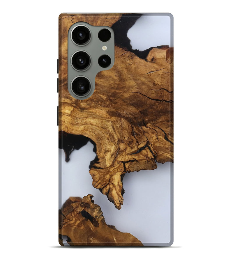 Galaxy S24 Ultra Wood Live Edge Phone Case - Amelia (Clear, 817473)