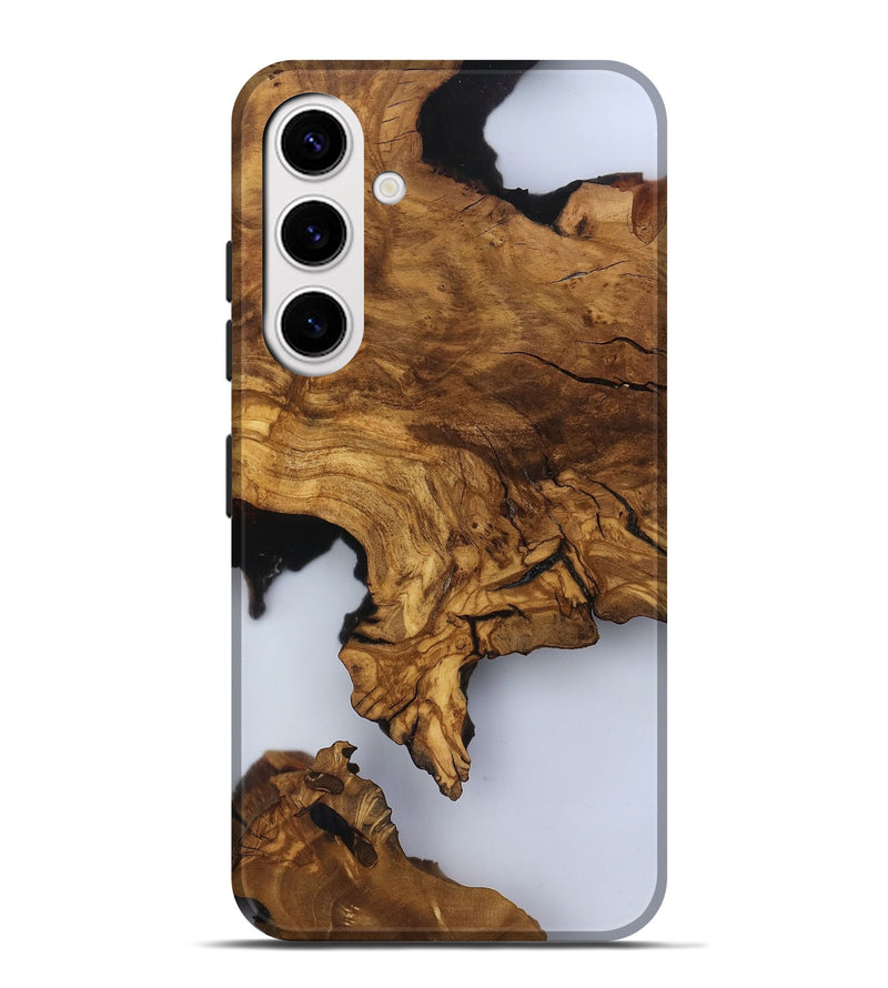 Galaxy S25 Plus Wood Live Edge Phone Case - Amelia (Clear, 817473)
