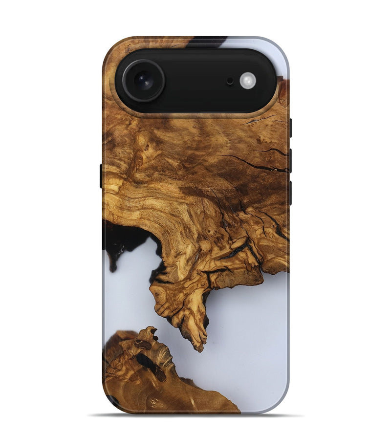 iPhone 17 Air Wood Live Edge Phone Case - Amelia (Clear, 817473)