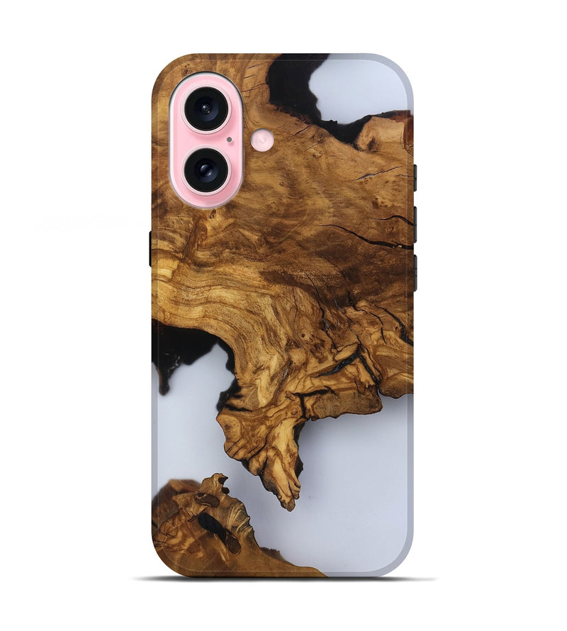 iPhone 17 Wood Live Edge Phone Case - Amelia (Clear, 817473)