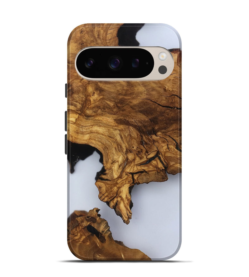 Pixel 9 Wood Live Edge Phone Case - Amelia (Clear, 817473)