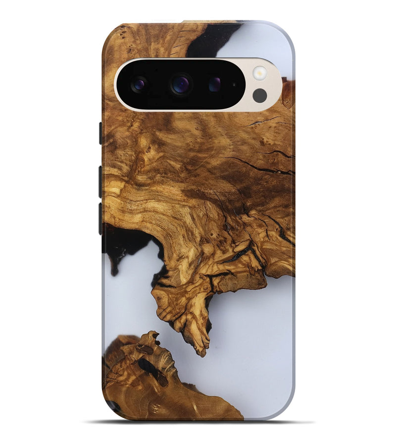 Pixel 9 Pro XL Wood Live Edge Phone Case - Amelia (Clear, 817473)
