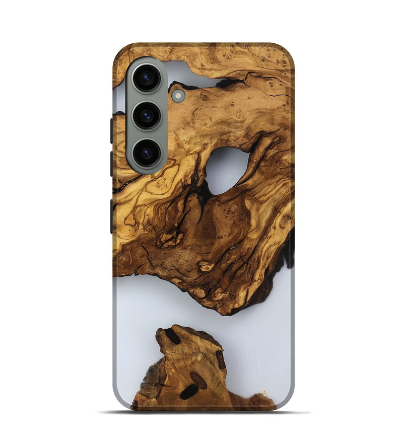 Galaxy S24 Wood Live Edge Phone Case - Jaylee (Clear, 817476)