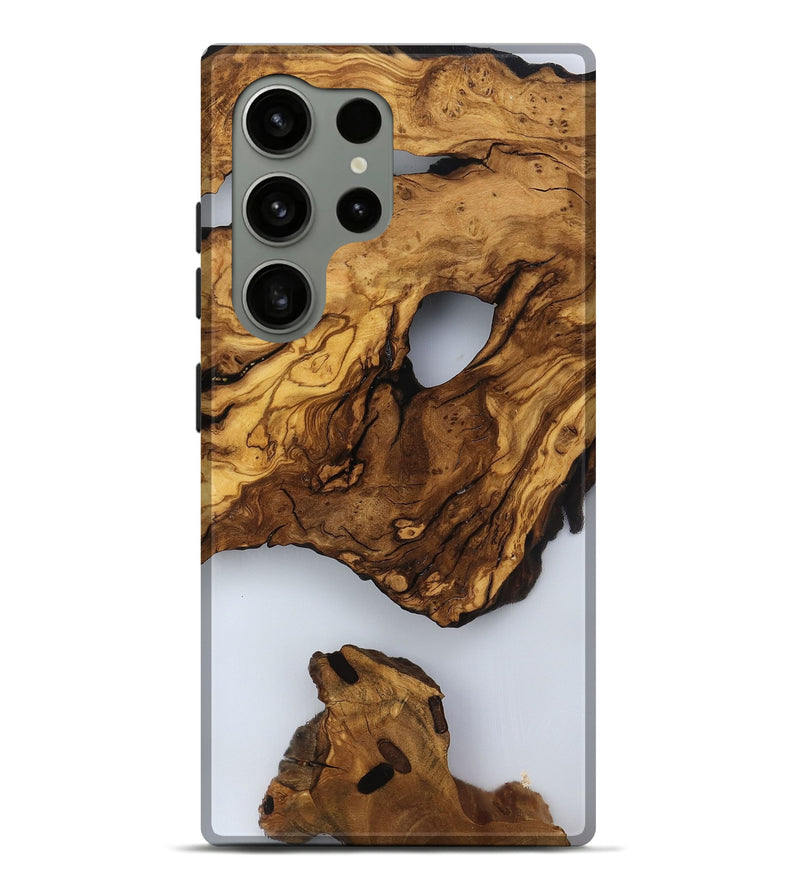 Galaxy S24 Ultra Wood Live Edge Phone Case - Jaylee (Clear, 817476)