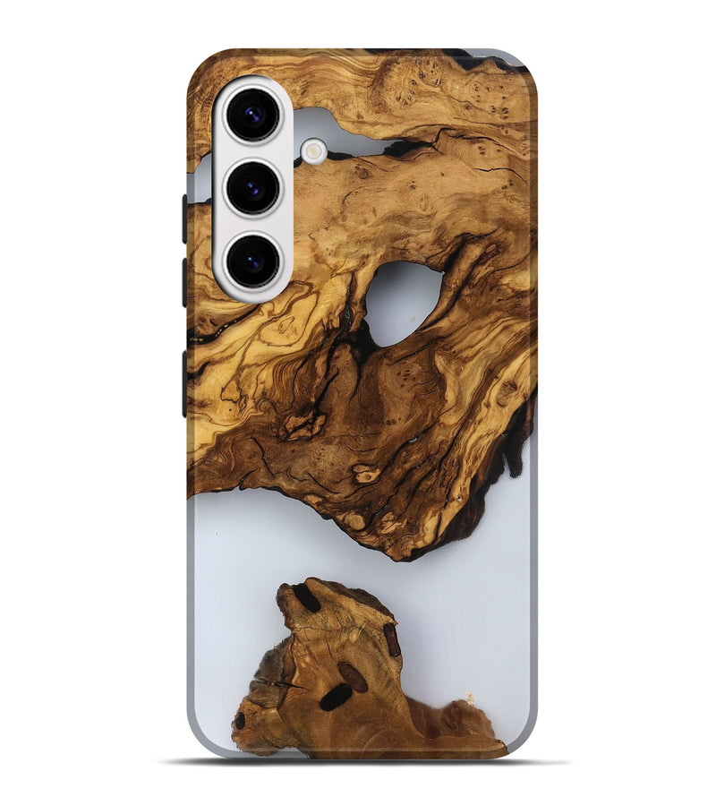 Galaxy S25 Plus Wood Live Edge Phone Case - Jaylee (Clear, 817476)