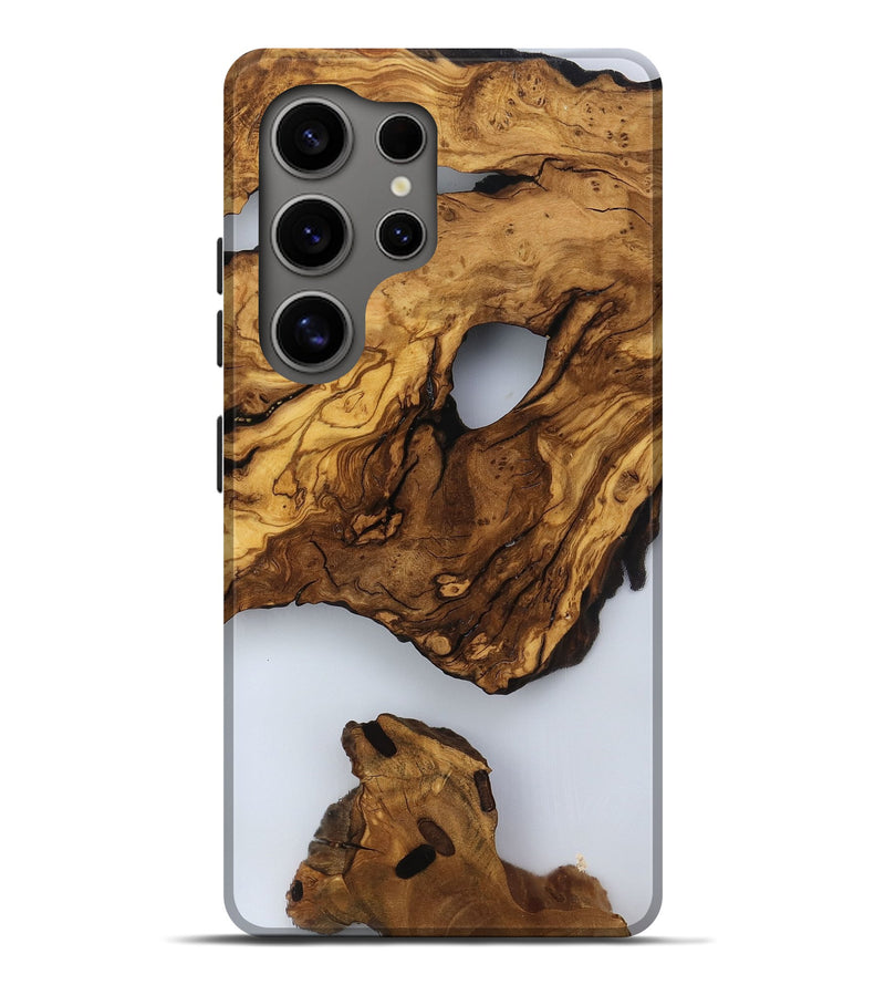 Galaxy S25 Ultra Wood Live Edge Phone Case - Jaylee (Clear, 817476)