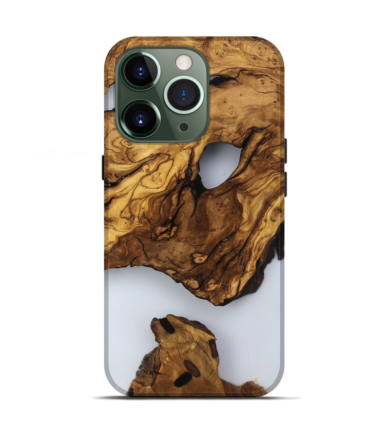 iPhone 13 Pro Wood Live Edge Phone Case - Jaylee (Clear, 817476)