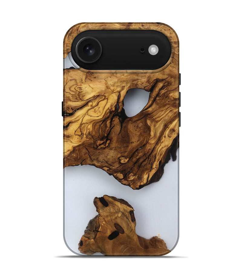 iPhone 17 Air Wood Live Edge Phone Case - Jaylee (Clear, 817476)