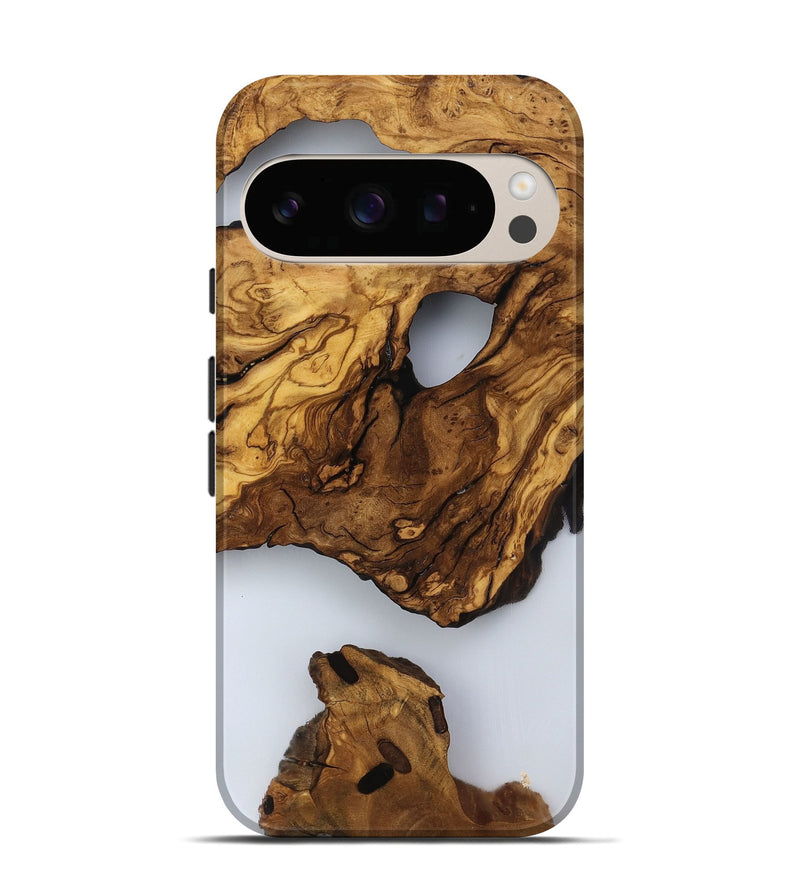 Pixel 10 Wood Live Edge Phone Case - Jaylee (Clear, 817476)