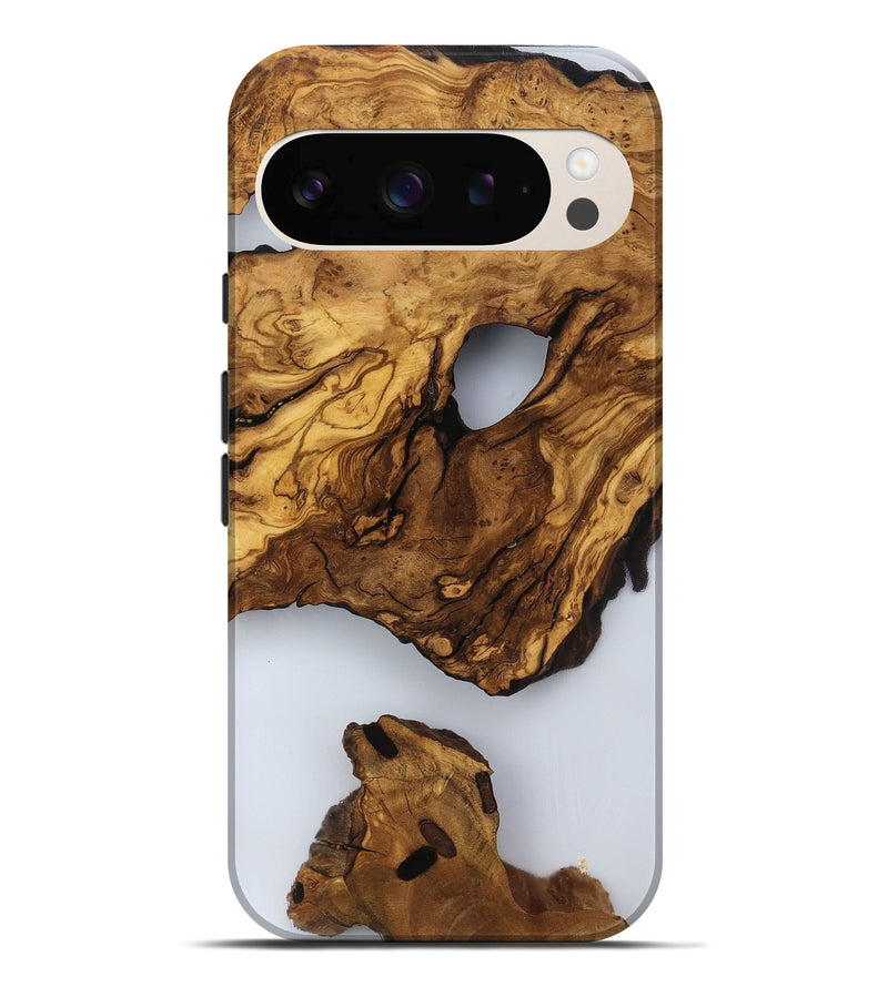 Pixel 10 Pro XL Wood Live Edge Phone Case - Jaylee (Clear, 817476)