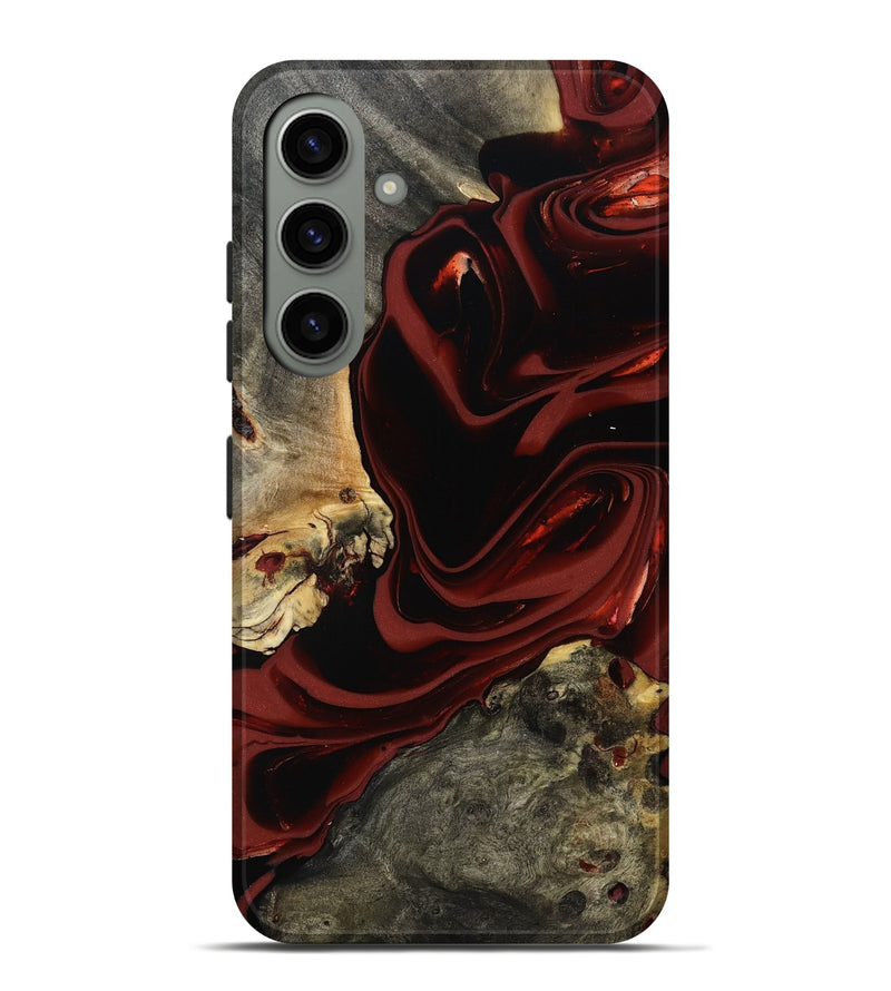 Galaxy S24 Plus Wood Live Edge Phone Case - Coy (Red, 817485)