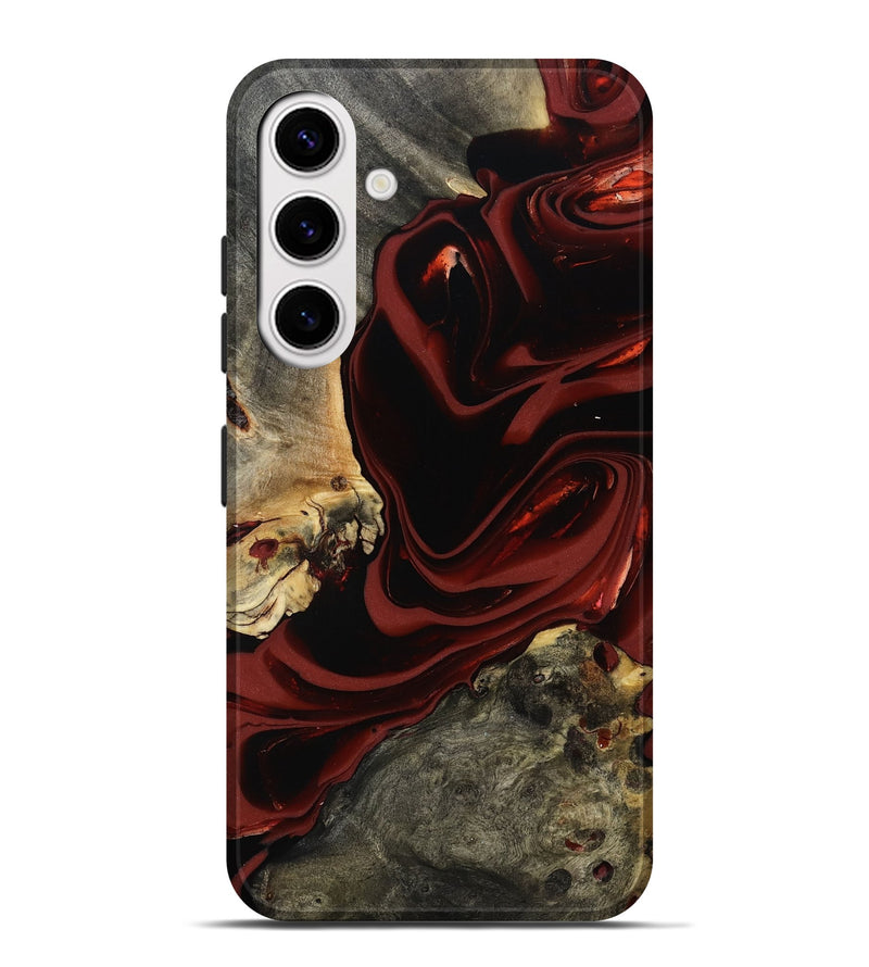 Galaxy S25 Plus Wood Live Edge Phone Case - Coy (Red, 817485)