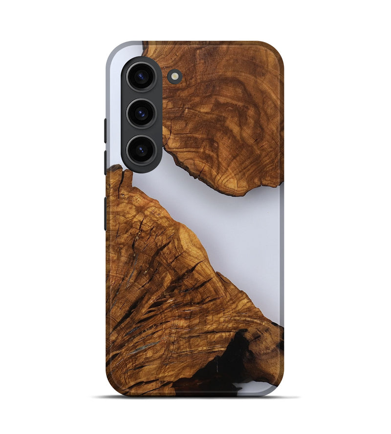 Galaxy S23 Wood Live Edge Phone Case - Hal (Clear, 817492)