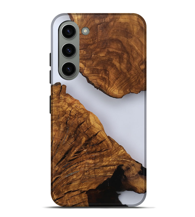 Galaxy S23 Plus Wood Live Edge Phone Case - Hal (Clear, 817492)