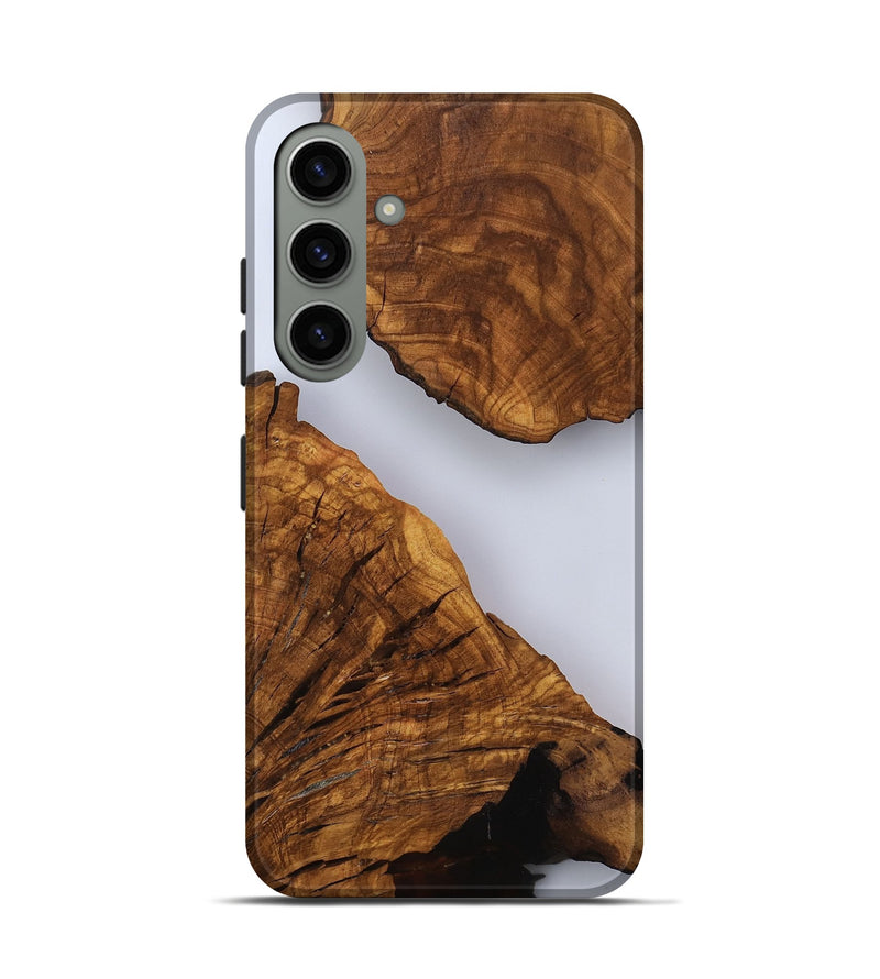 Galaxy S24 Wood Live Edge Phone Case - Hal (Clear, 817492)