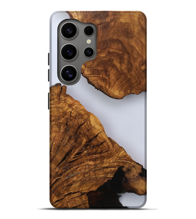 Galaxy S25 Ultra Wood Live Edge Phone Case - Hal (Clear, 817492)